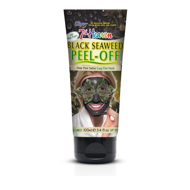 Montagne 7th Heaven gezichtsmasker black seaweed peel off (100 Gram)