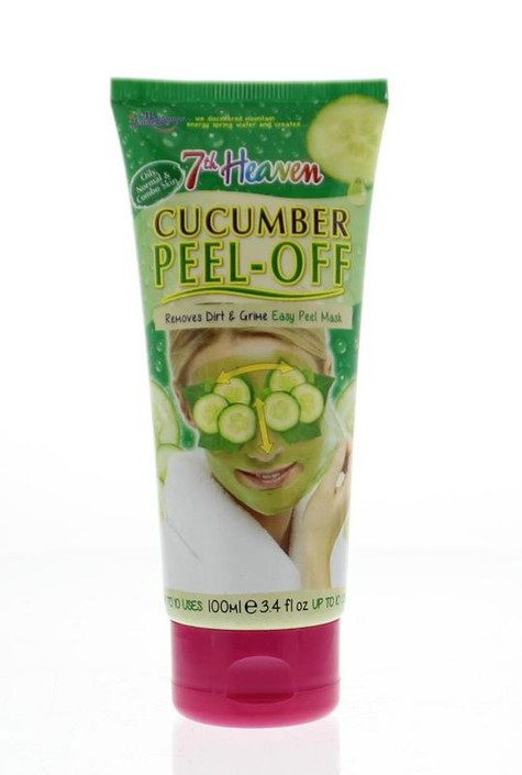 Montagne 7th Heaven gezichtsmasker cucumber peel-off (100 Gram)