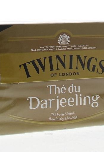 Twinings Darjeeling envelop (25 Zakjes)