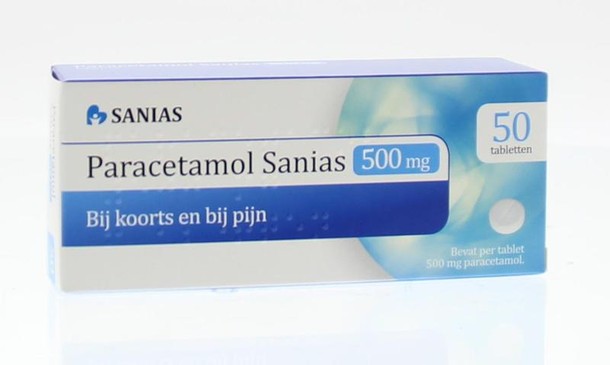 Sanias Paracetamol 500 mg (50 Tabletten)