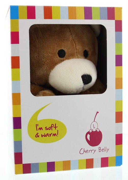 Spruyt Hillen Cherry belly kersenpitkussen beer (1 Stuks)