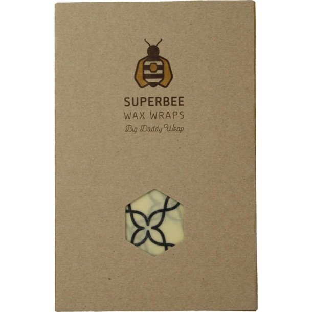 Superbee Beeswraps XL 50 x 40cm (1 Stuks)