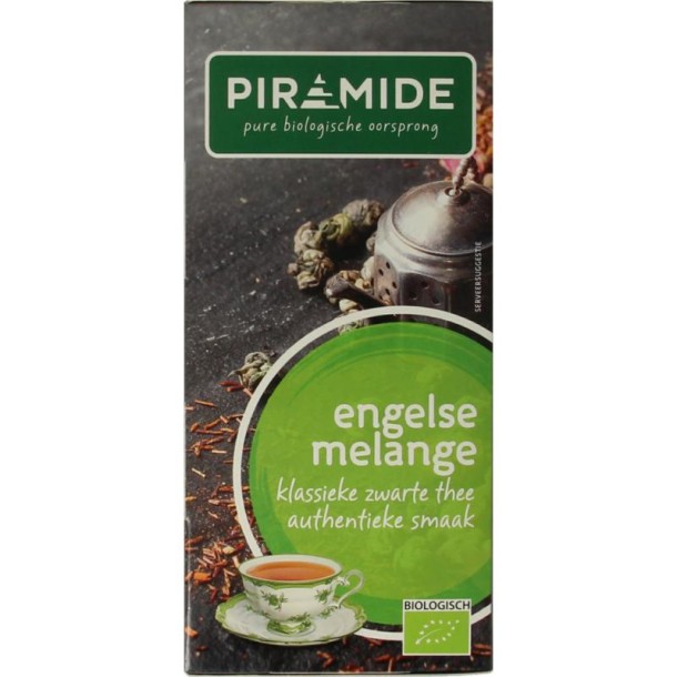 Piramide Engelse melange thee eko bio (20 Zakjes)