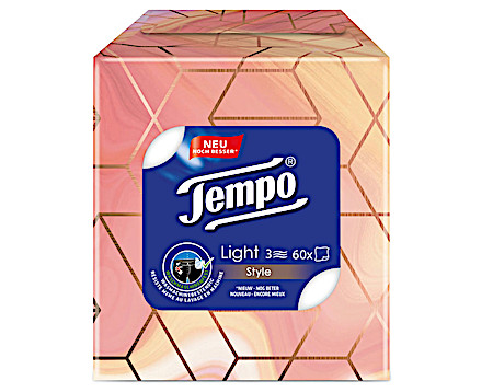 Tem­po Light tis­sues 60 stuks