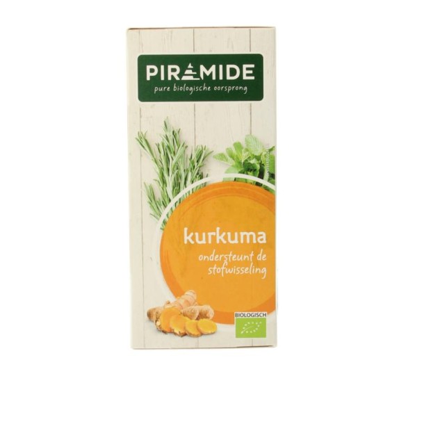 Piramide Kurkuma thee bio (20 Zakjes)