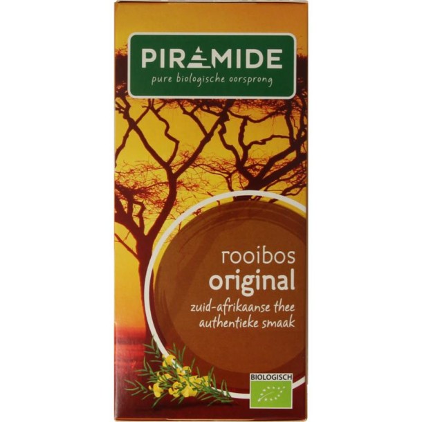 Piramide Rooibos original thee bio (20 Zakjes)