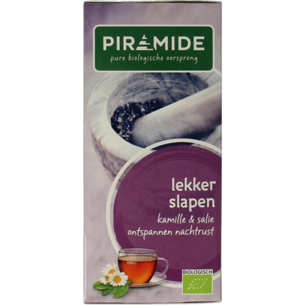 Piramide Lekker slapen thee eko bio (20 Zakjes)