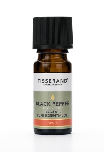 Tisserand Black pepper zwarte peper organic biologisch (9 Milliliter)