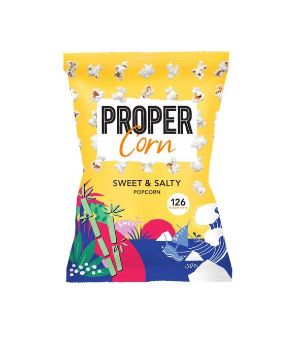 Propercorn Popcorn sweet & salty (90 Gram)