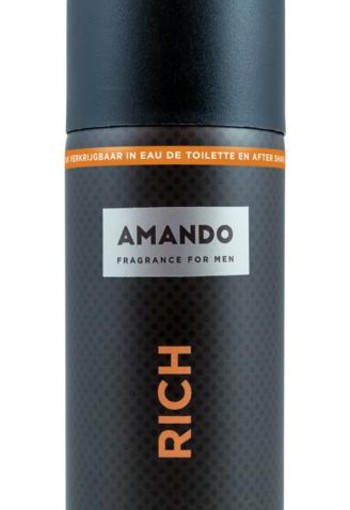 Amando Rich deodorant spray (150 Milliliter)