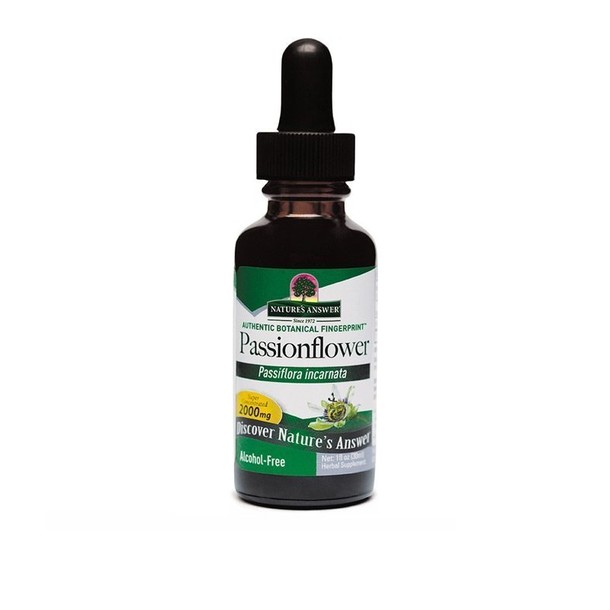 Natures Answer Passiebloem extract alcoholvrij (30 Milliliter)