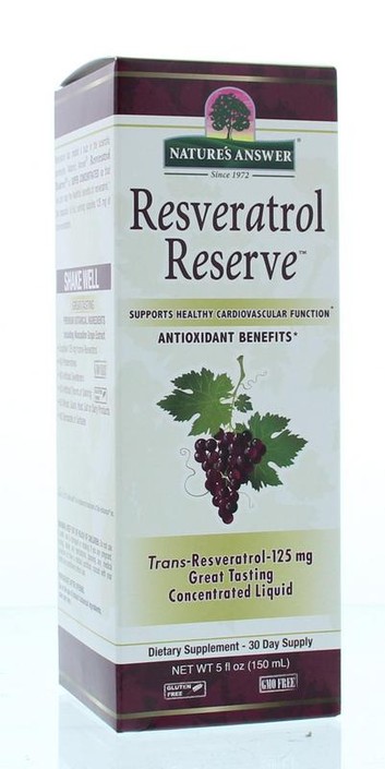 Natures Answer Resveratrol reserve complex vloeibaar (150 Milliliter)