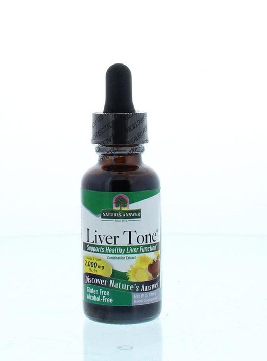 Natures Answer Livertone lever tonicum extract alcoholvrij (30 Milliliter)