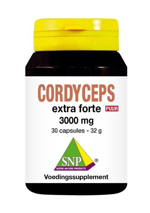 SNP Cordyceps extra forte 3000mg puur (30 Capsules)
