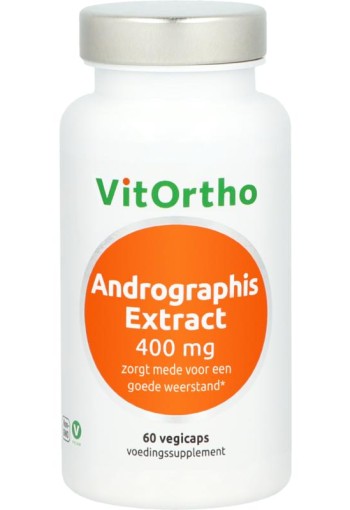 Vitortho Andrographis extract 400 mg (60 Vegetarische capsules)