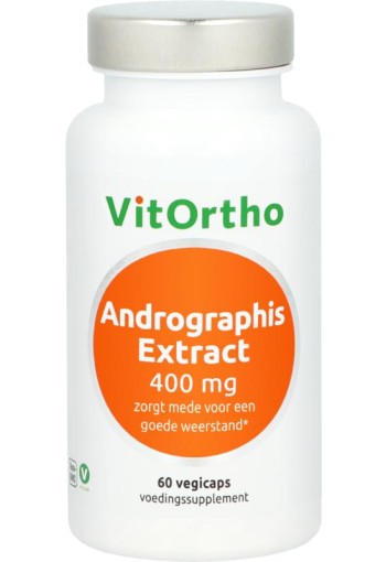 Vitortho Andrographis extract 400 mg (60 Vegetarische capsules)