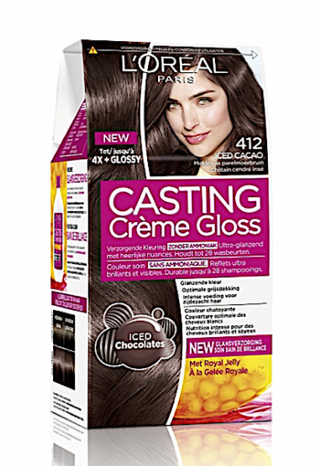 L’Oréal Paris Casting Crème Gloss 412 - Midden as parelmoer - Haarverf