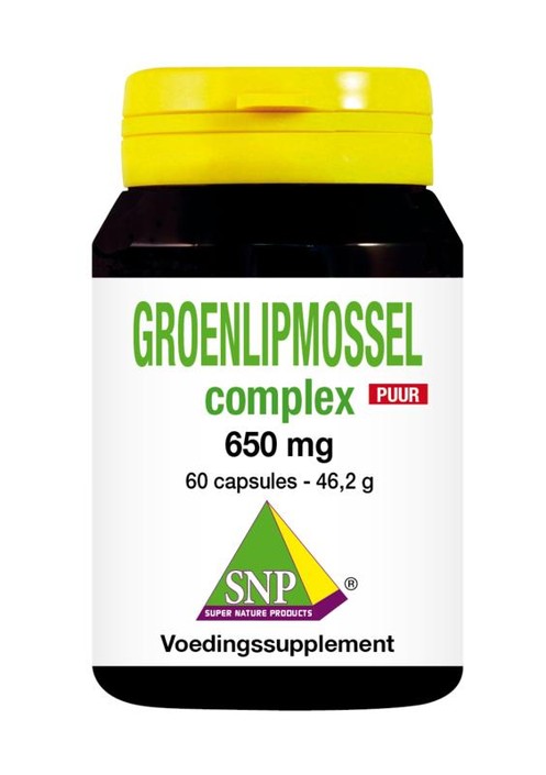 SNP Groenlipmossel complex puur (60 Capsules)