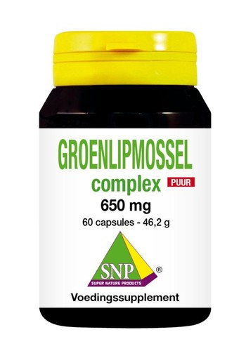 SNP Groenlipmossel complex puur (60 Capsules)