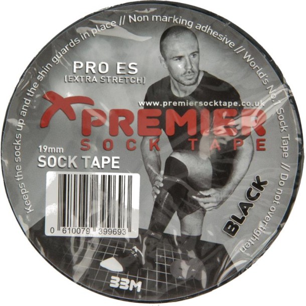 Premier Kousentape zwart 33m x 19mm (1 Stuks)