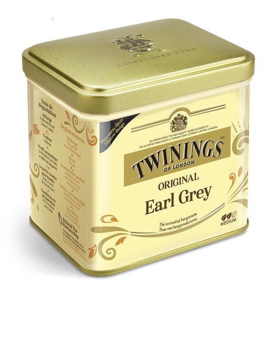 Twinings Earl grey thee blik (200 Gram)