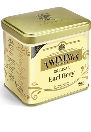 Twinings Earl grey thee blik (200 Gram)