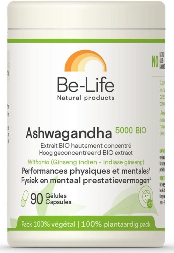 Be-Life Ashwagandha 5000 bio (90 Capsules)