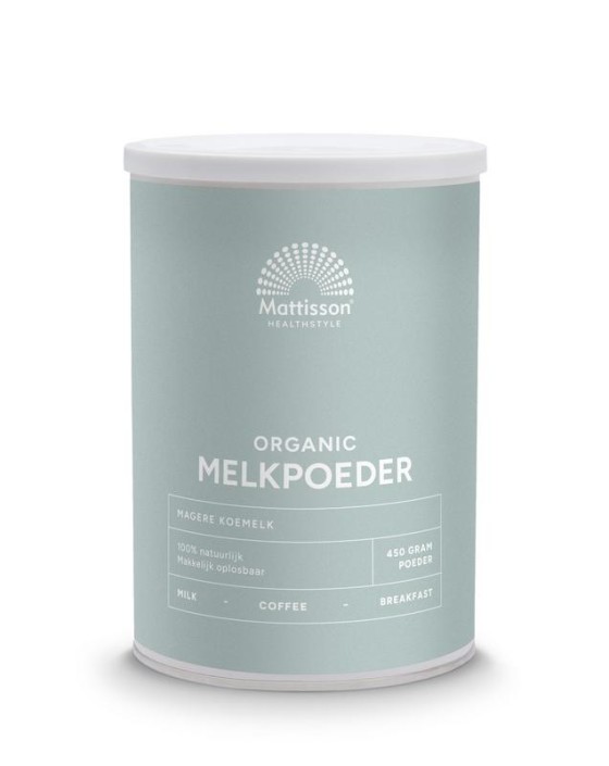 Mattisson Magere melkpoeder bio (450 Gram)