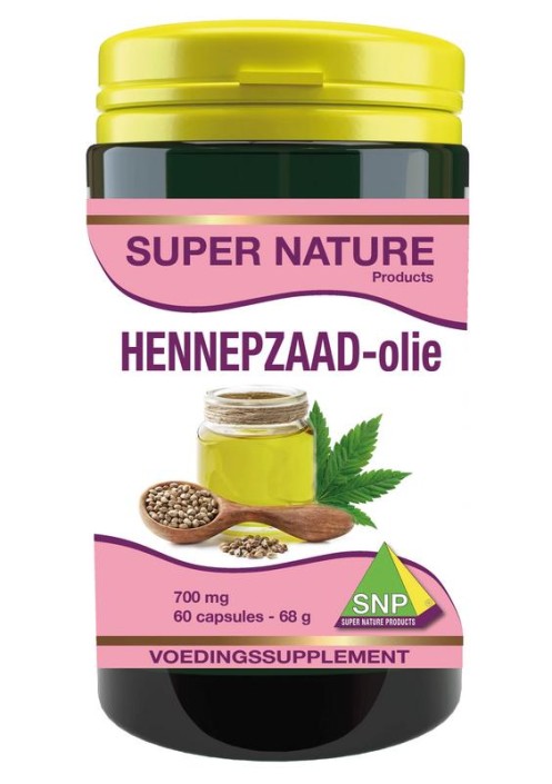 SNP Hennepzaad olie (60 Capsules)