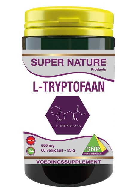 SNP L-Tryptofaan 500mg (60 Vegetarische capsules)