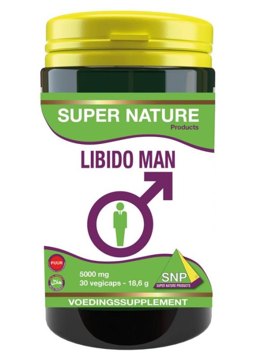 SNP Libido man extra forte 5000 mg puur (30 Vegetarische capsules)