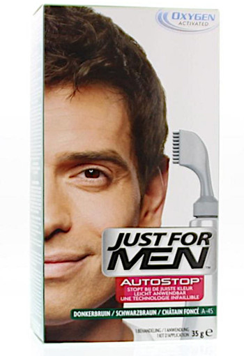 Just For Men Autostop Donkerbruin - Haarverf