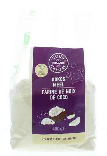 Your Organic Nat Kokosmeel bio (400 Gram)