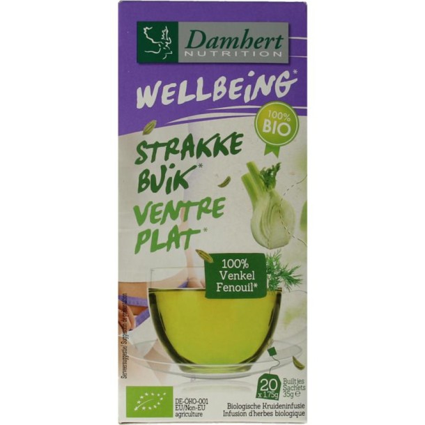 Damhert Tea time venkelthee bio (20 Zakjes)