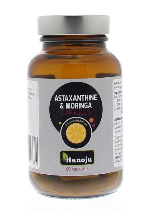 Hanoju Astaxantine & moringa (60 Capsules)