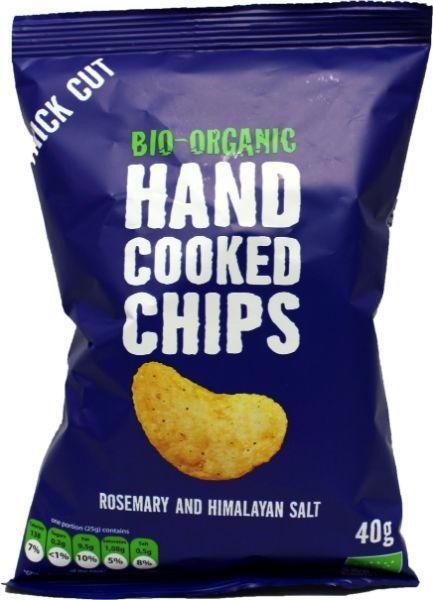 Trafo Chips handcooked rozemarijn himalaya zout bio (40 Gram)