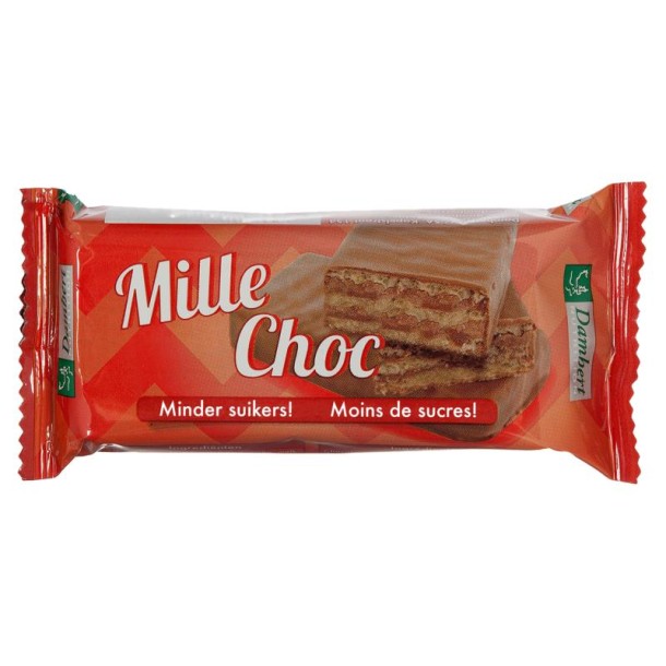 Damhert Mill choc chocolade reep (34 Gram)