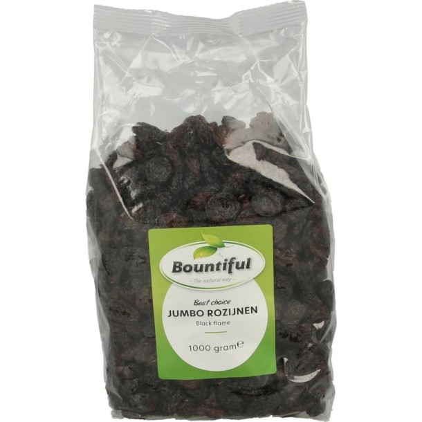 Bountiful Rozijnen jumbo black flame (1 Kilogram)