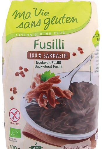 Ma Vie Sans Fusilli boekweit glutenvrij bio (500 Gram)