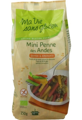 Ma Vie Sans Tricolor mini penne glutenvrij bio (250 Gram)