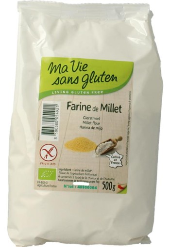 Ma Vie Sans Gierstmeel - glutenvrij - bio (500 Gram)