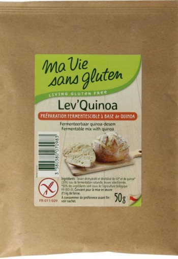 Ma Vie Sans Zuurdesem quinoa glutenvrij (50 Gram)