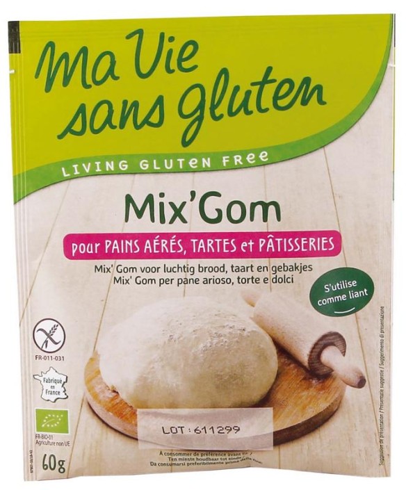 Ma Vie Sans Bindmiddel voor brood en gebak glutenvrij bio (60 Gram)