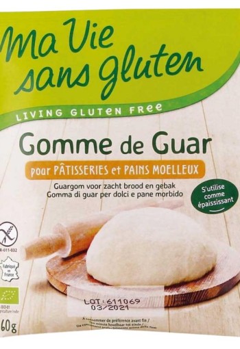 Ma Vie Sans Guargom voor zacht brood en gebak bio (60 Gram)