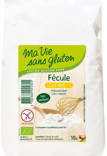 Ma Vie Sans Maiszetmeel glutenvrij bio (500 Gram)