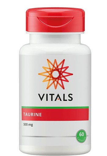 Vitals Taurine 500mg (60 Vegetarische capsules)