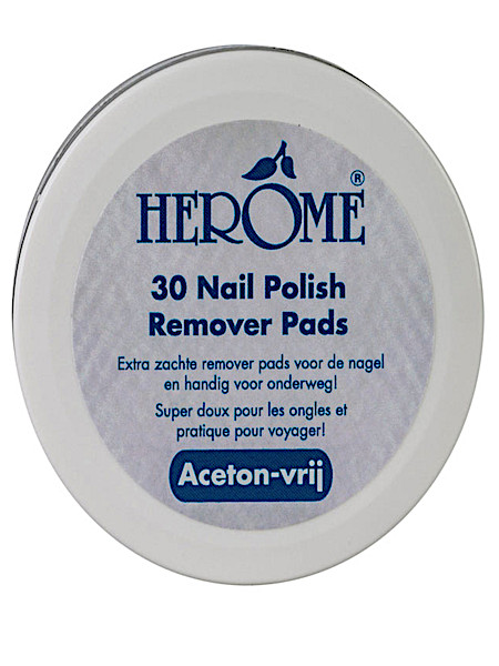 Herô­me Ca­ring nail re­mo­ver pads 30 stuks