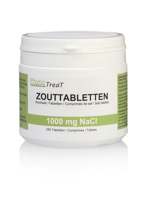 Phytotreat Zouttabletten 1000mg NACL (250 Tabletten)