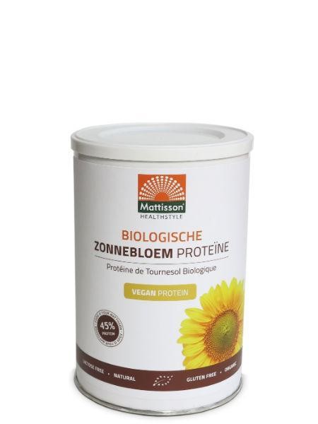 Mattisson Vegan zonnebloem proteine 45% bio (400 Gram)