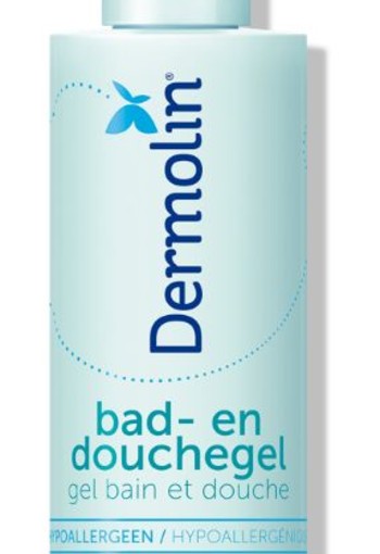 Dermolin Bad en douchegel CAPB vrij (200 Milliliter)